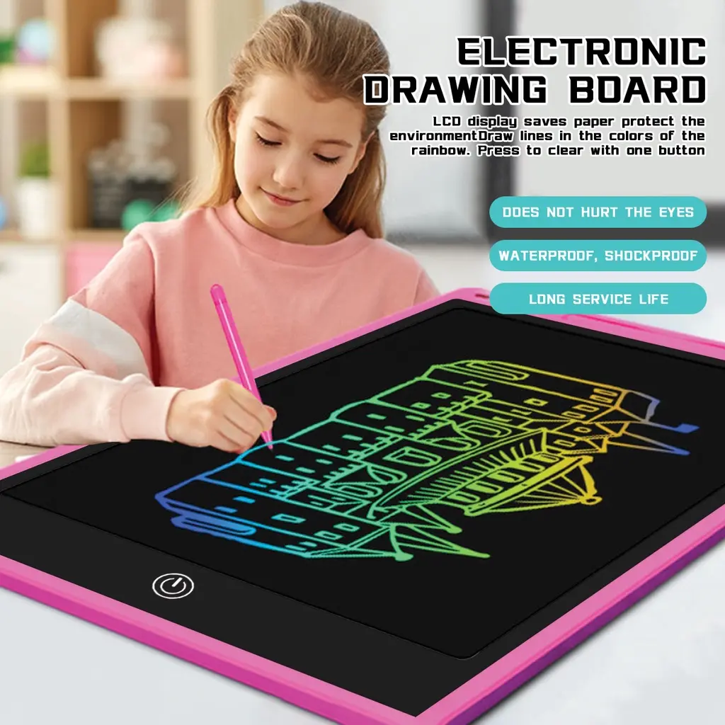 Ultra Thin 8.5/10.5/16"Inch LCD Writing Tablet Smart Notebook One Button Erase With Pen Drawing Pad