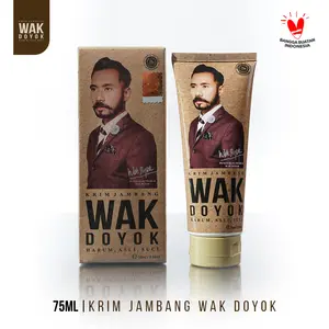Krim Jambang - Wak Doyok | Original - Hologram | 75ml | Rahasia Jambang & Rambut Sehat Wak Doyok | Rambut Alis Kumis Jambang