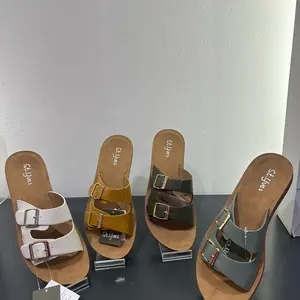 Sandal flat selop ada 2 stripe super best seller size 36-40 ori matahari dept.store by st.yves Luar Ruang Dalam Ruangan