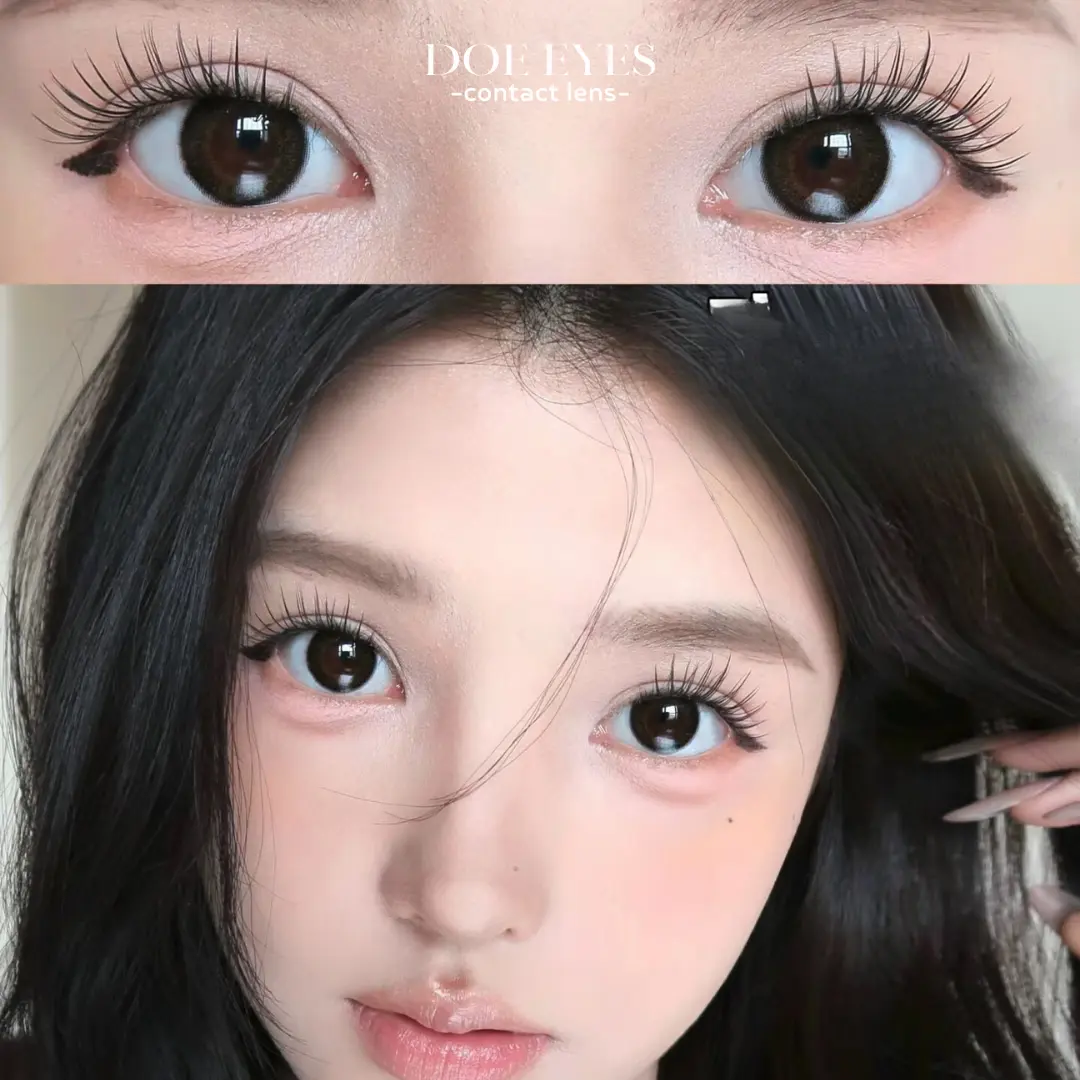 [Zane Black] có cận đến 6.5 - Lens Kính áp tròng - 1 CHIẾC lens Hàn - Kính áp tròng cận