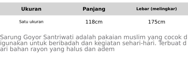 sarung goyor//sarung cewek//sarung santri putri//sarung wanita//sarung santriwati//sarung perempuan Rayon Muslim Semua musim Sarongs Silver motif aesthetic seragam Hitam Batik Remaja Nyaman