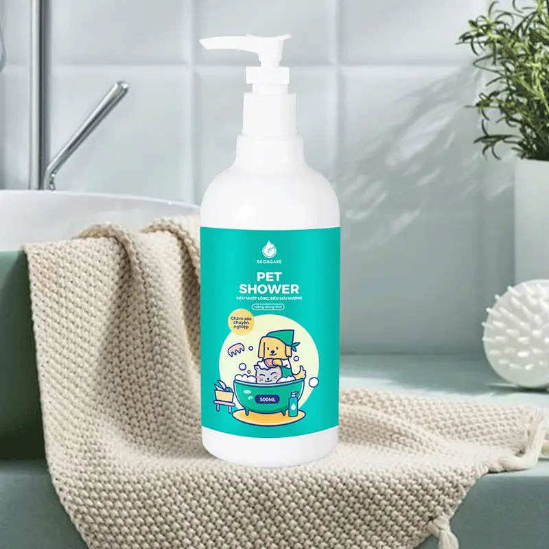 Sữa Tắm chó mèo cao cấp, dành cho spa thú cưng, Làm mượt và phồng lông thú cưng, Siêu lưu hương, dung tích 500ml 4