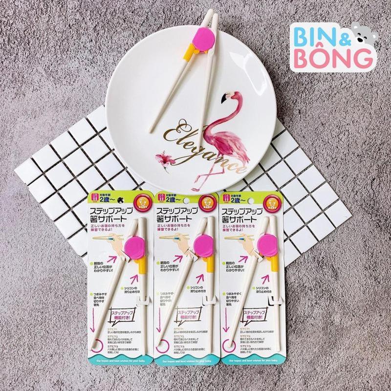 Product Introduction of Đũa Tập Gắp Cho Bé Hàng Xuất Nhật Voi Silicone 18