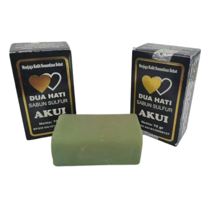 SABUN BELERANG DUA HATI SABUN AKUI 100% ORIGINAL PENGHILANG GATAL Perawatan Mandi Soap Membersihkan Tubuh 5