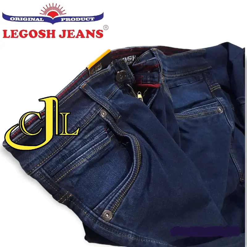 celana slimfit pria original legosh stret/ melar bahan shof jeans tebal  Skinny Pensil 1