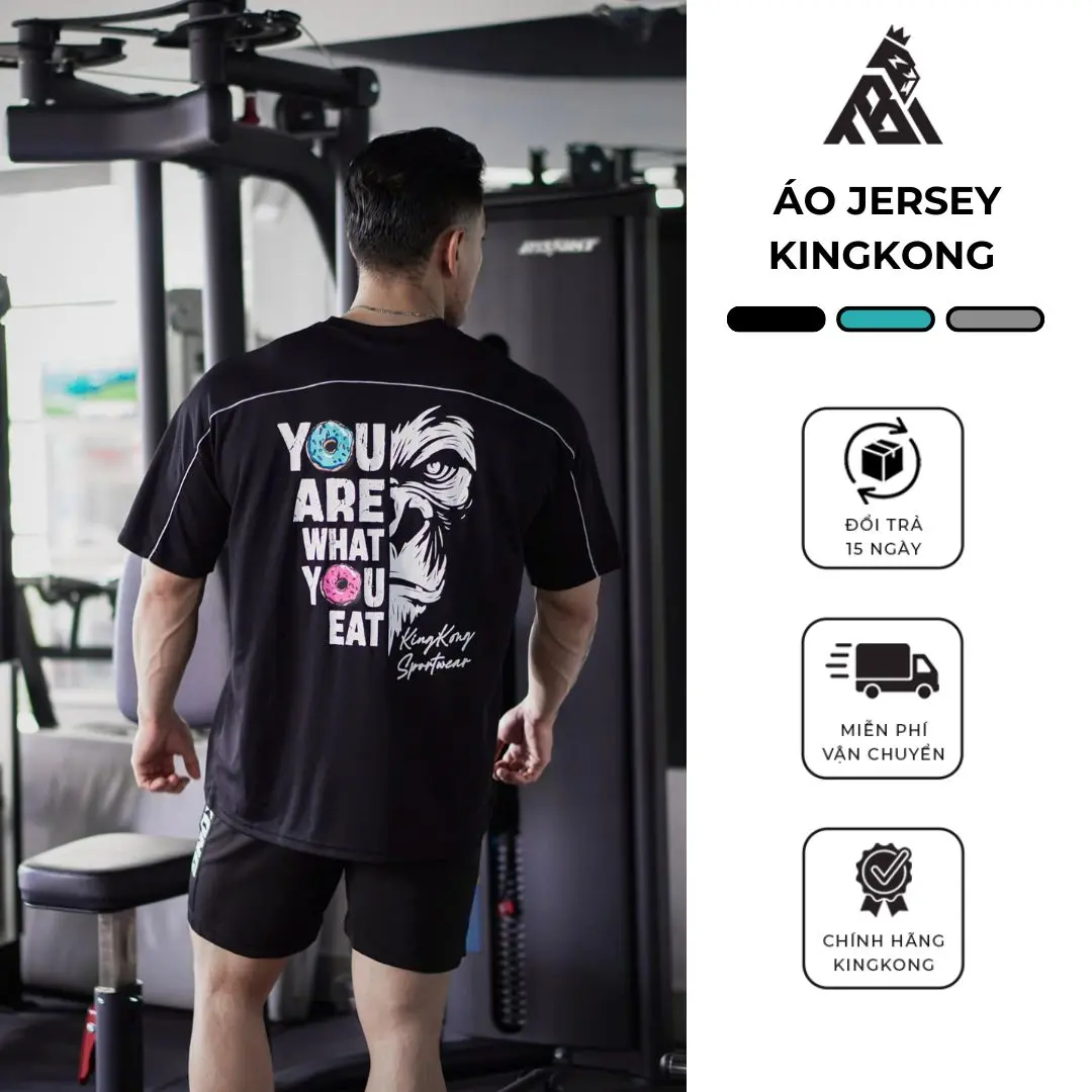 [Mới T7] Áo Thun Mè Oversize Nam Nữ You Are What You Eat - Local Brand TB KINGKONG SPORT WEAR