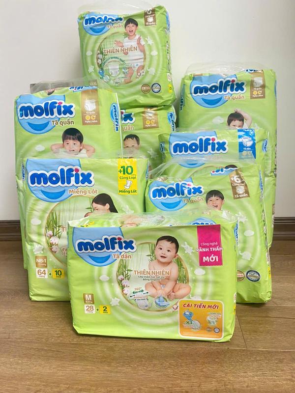    Tã bỉm Molfix  Đủ các loại tã dán  tã quần cho bé yêu 