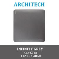 Gambar Architech Infinity A63-K01A Grey Sakelar/CETEKAN Lampu 1 Gang 1 Arah - 1GANG 1ARAH dari ARCHITECH INDONESIA Kota Administrasi Jakarta Utara 1 Tokopedia