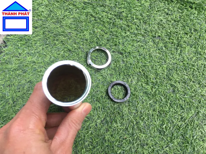 BanCoot - Bộ Xi phông chậu lavabo inox XF01D, XF02M, XF02D, ốc đồng, xi phông chậu bàn đá, chính hãng 1