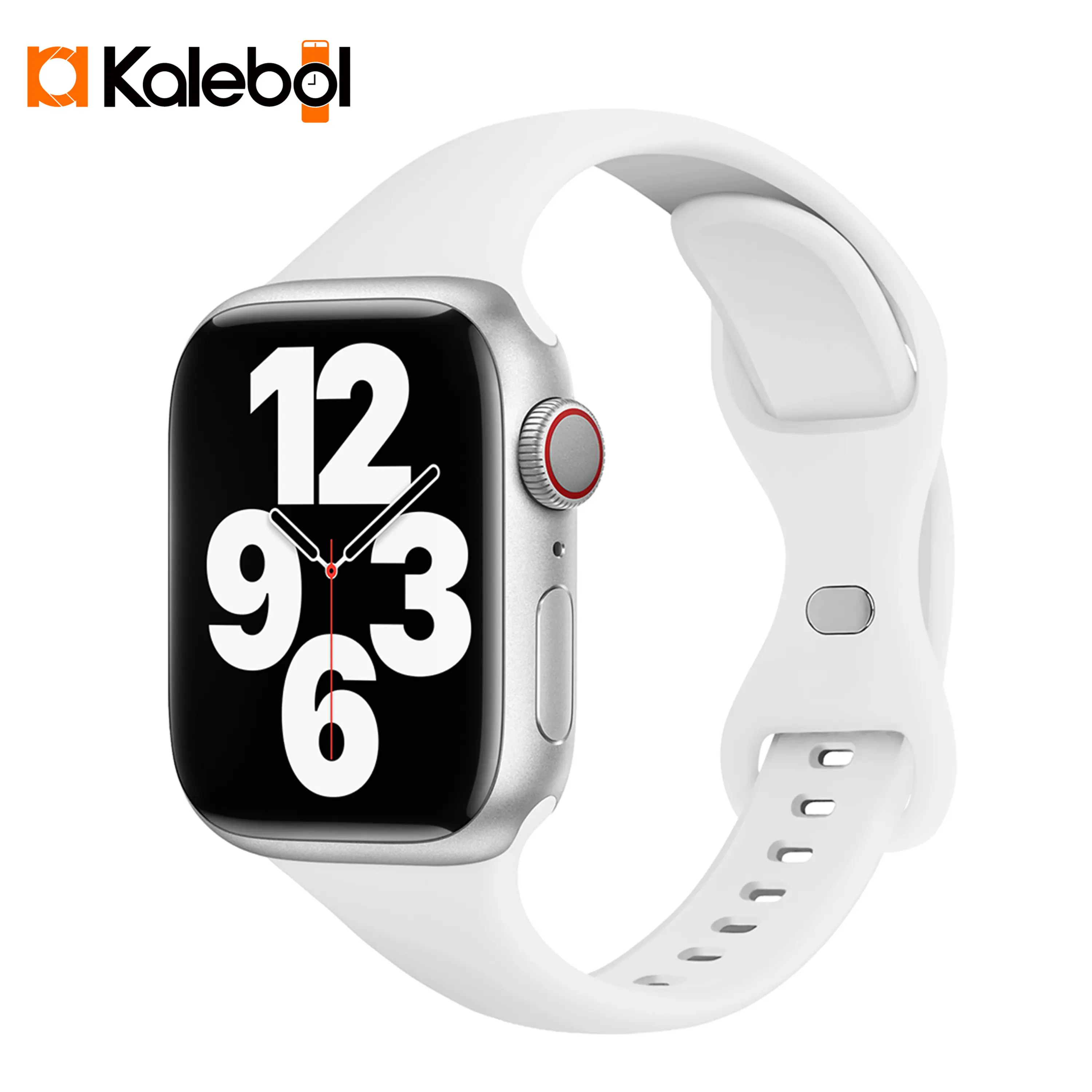 【Only strap】Suitable for iwatch9/8 strap applewatch strap 6/5/4/3/2 generation s9 small waist niche silicone sports strap