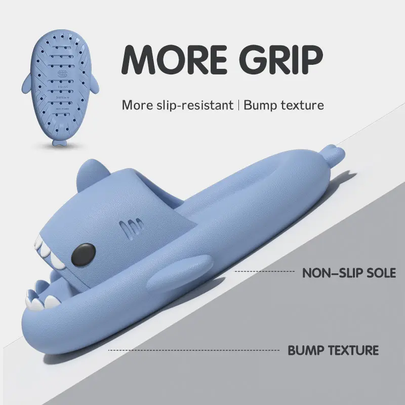 Starlight Sendal Selop Anak Baby Shark Extralight Phylon Sandal Anak Karakter Hiu  Cewek Unisex Sandal Casual Sandal Cewek Elastic Empuk HSN602 3