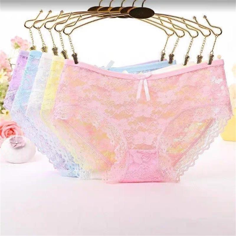 Product Introduction of Quần Lót Ren, Cạp Thấp, Đồ Lót Thoải Mái Và Mềm Mại, Quần Sịp Cạp Thấp Đồ Lót Hoa Hợp Xu hướng Thích Hợp Để Mua Bằng COD 11