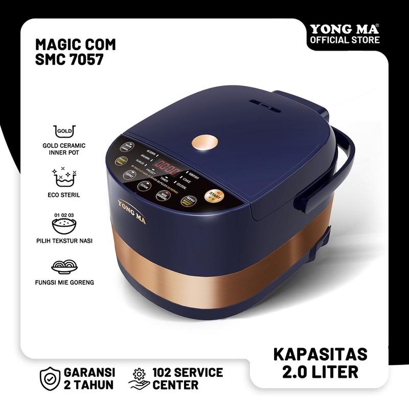 YONG MA Magic Com Digital Rice Cooker SMC 7057 (2.0LT) 0