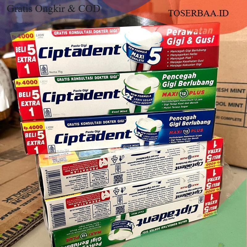 Paket Hemat 3 pcs Ciptadent 75 gram 0