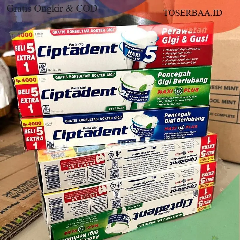 Paket Hemat 3 pcs Ciptadent 75 gram 0