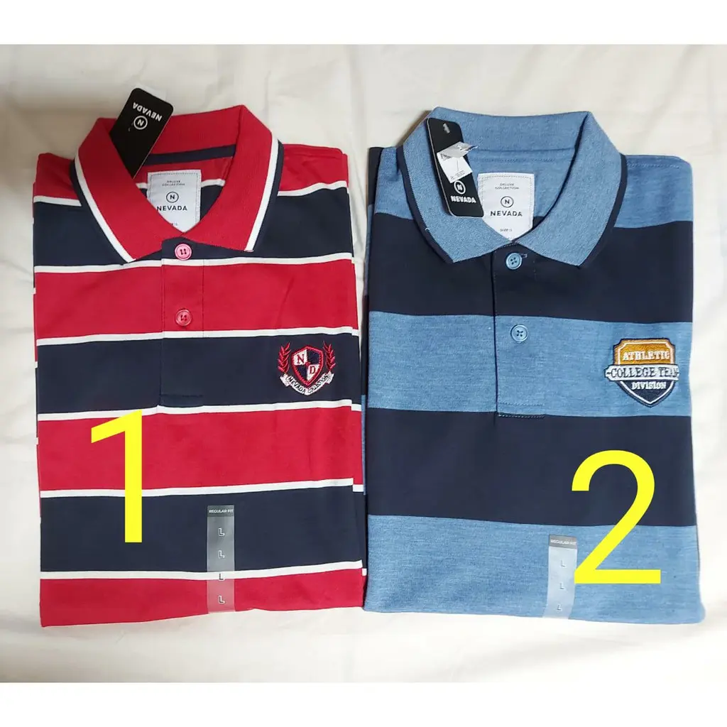 L/XL-KOLEKSI KAOS KERAH PRIA/N3VAD4/REGULAR FIT