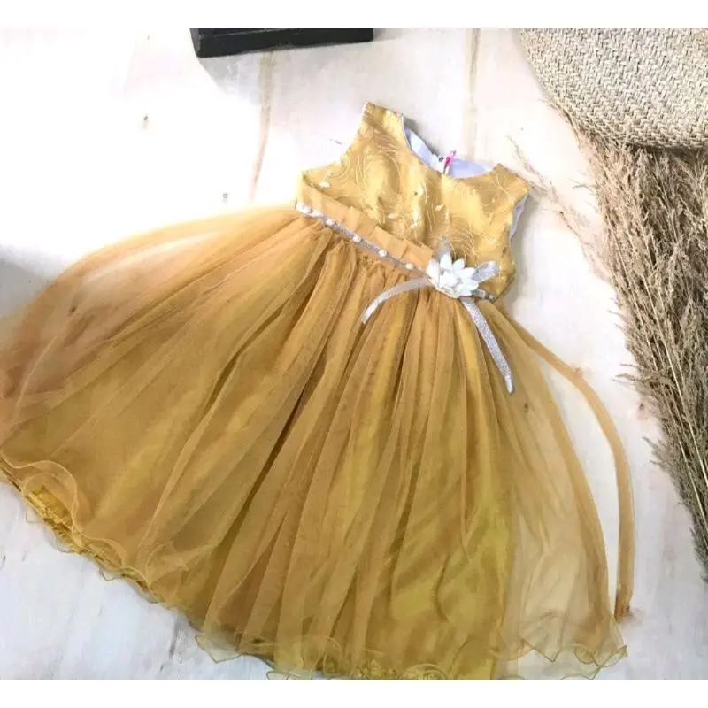 Dress anak murah / baju pesta anak / gaun anak /KENSI Cantik 3