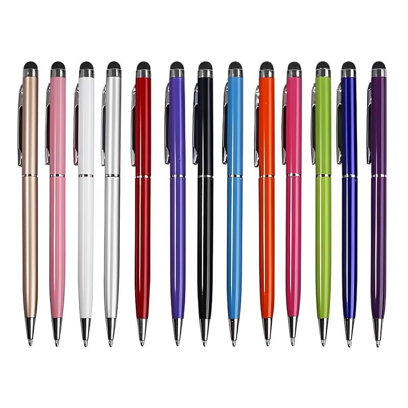 Bút Cảm Ứng Đa Năng 2 Trong 1 Dùng Cho Điện Thoại/ Máy Tính Bảng, Kèm bút viết thông minh. Phụ Kiện Kem