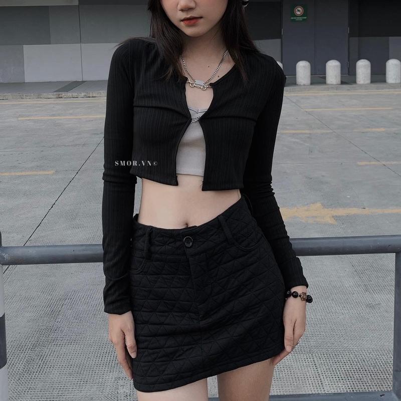 [ẢNH THẬT ĐỘC QUYỀN] Set áo móc cài Ace ( kèm áo dây trong )