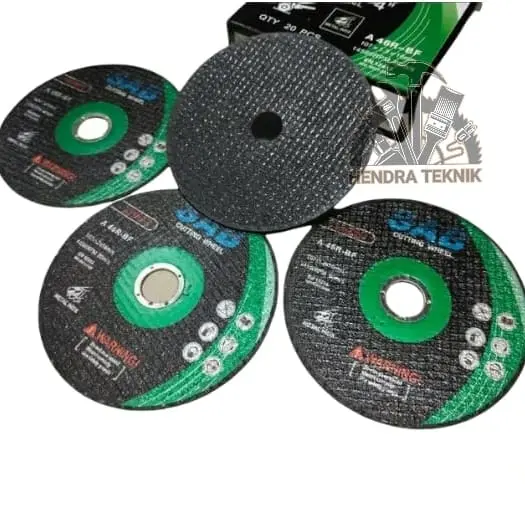 BATU GRINDA POTONG 4" INCI SAB RESIN BONDED POTONG 100MM 4X1 BATU CUTTING BESI 4 DIM mata gerinda