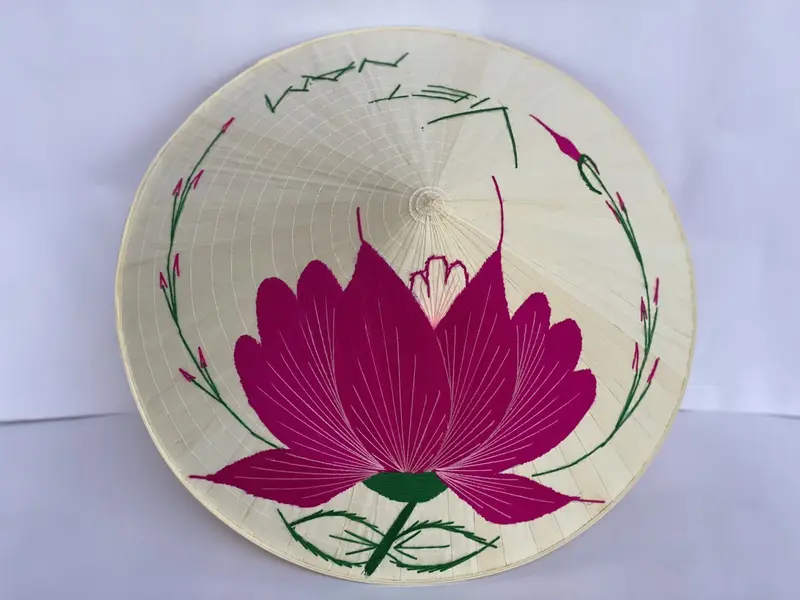 Nón lá thêu hoa - Nón thêu - Nón lá Việt Nam 5
