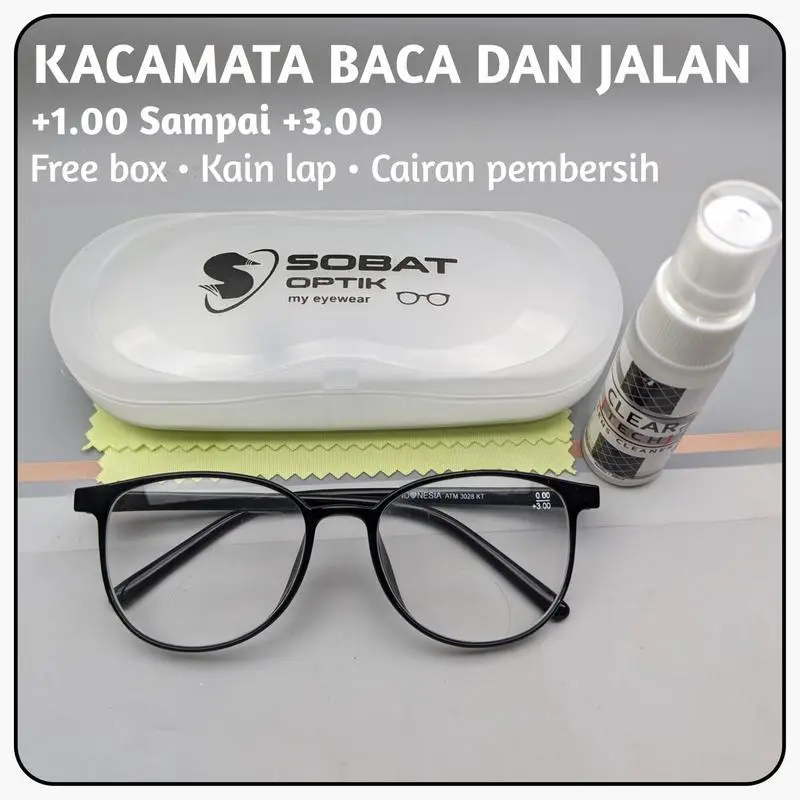 PROMO Kacamata Baca Dan Jalan Untuk Usia 40 Tahun Ke Atas Bisa Untuk Jauh Dan Dekat Ukuran +1.00 Sampai +3.00 Lensa Pria wanita FLASH SALE
