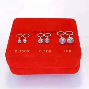 Anting Toge Perak 925 Asli