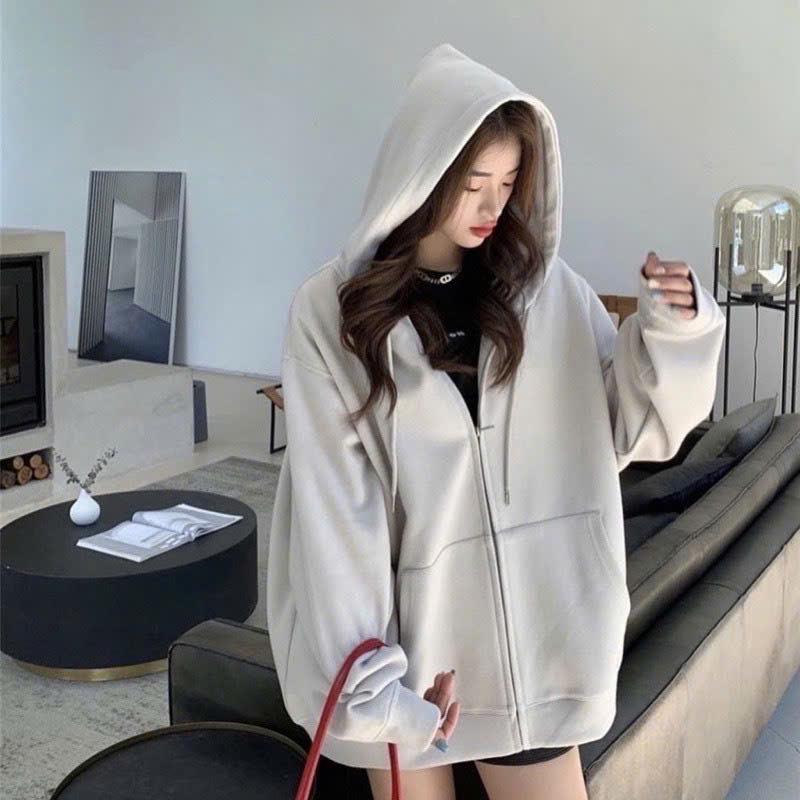 Product Introduction of ÁO KHOÁC HOODIE NỈ FROM CHUẨN , NAM NỮ MẶC ĐỀU ĐẸP , IN HỌA TIẾT SẮC NÉT áo  khoác áo  khoác áo  khoác áo  khoác Women Top 1