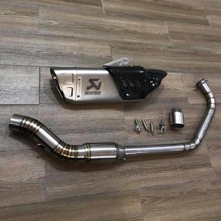  Pô akrapovic R1 + Cổ Bầu Hơi Xịn Inox 304 Tổ ong Gắn Các Dòng Xe Máy 