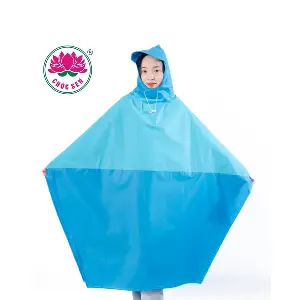 Mã 46 - Áo mưa tuổi teen chính hãng Chúc Sen dành cho trẻ em 1m35 -1m52, độ tuổi 11-16 tuổi