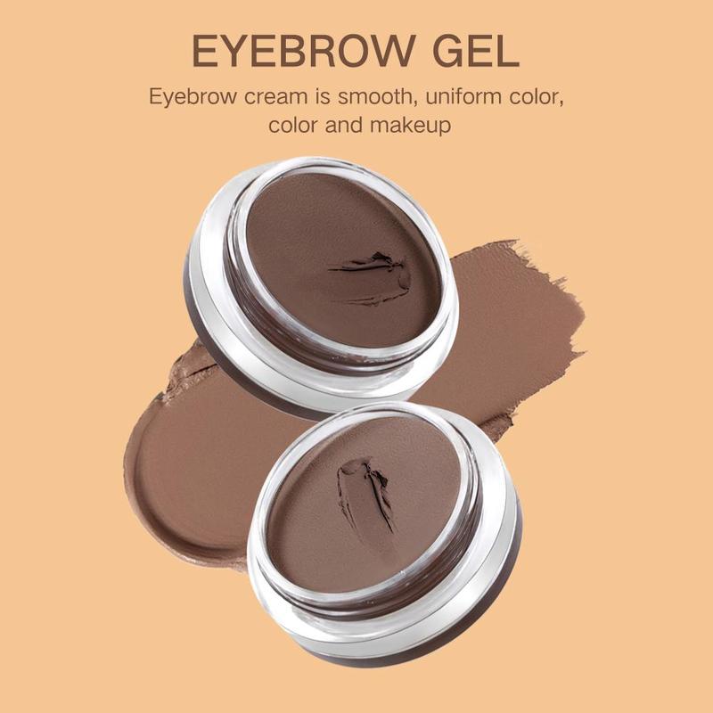 2 in 1 Eyebrow Gel with Brush, 1 Count Waterproof Long Lasting Eyebrow Gel, Eyebrow Makeup Tool for Women & Girls 3