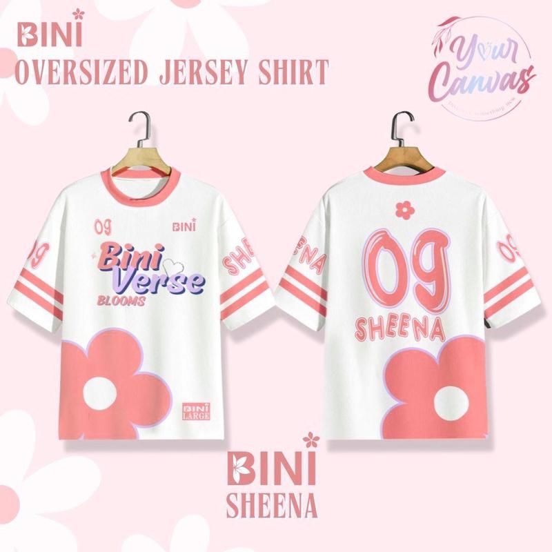 Product Introduction of [Preparation] Outdoor Sports Shirt BINI VERSE Jersey Unisex Summer Top Wide Size Sports Shirt New Design Full sublimation Print Short Sleeve Large 3
