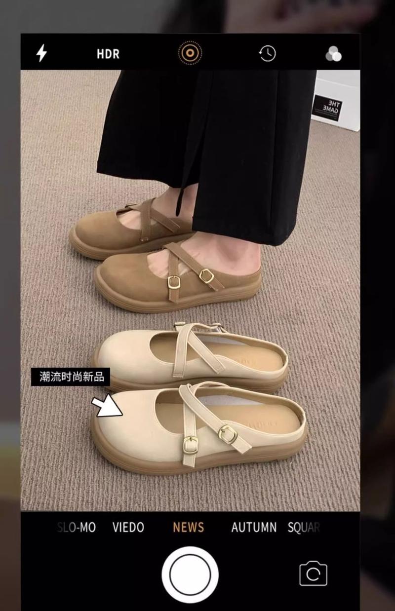 Product Introduction of Half Slippers Women Summer Outdoor Comfortable Flat Shoes College Style Mules Sandals 2