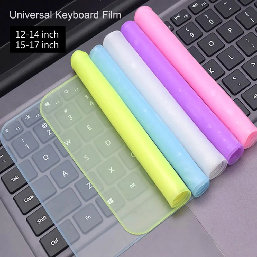 Clear Silicone Universal Keypad Protector Keyboard Film Skin Notebook Computer Laptop Keyboard Cover