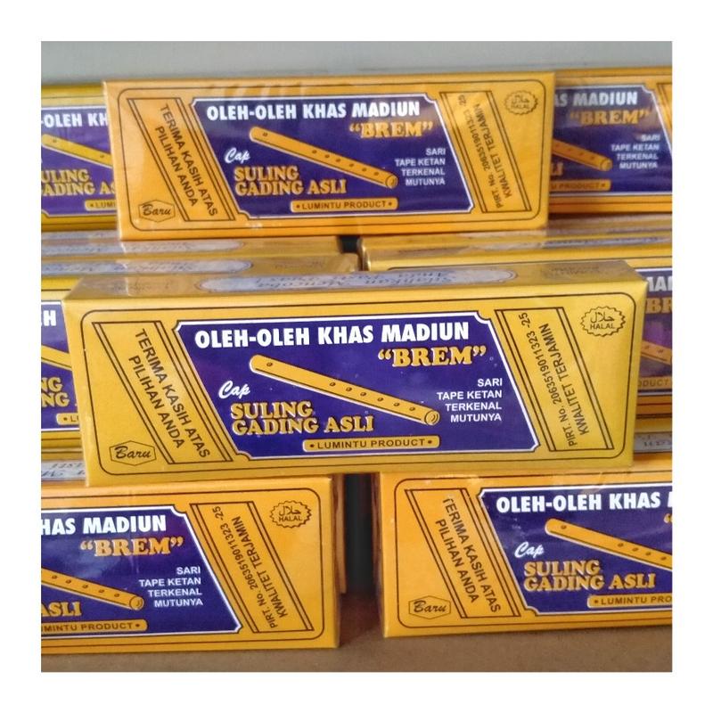 Product Introduction of Brem Khas Madiun Halal Suling Gading Murni Sari Ketan Snacks Cemilan Tradisional 17