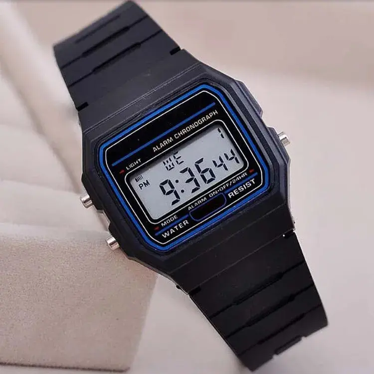 Product Introduction of Watch  LED Digital Watches Man Sports Military Wristwatches Vintage Silicone Wristband Electronic Clock Reloj Hombre 5