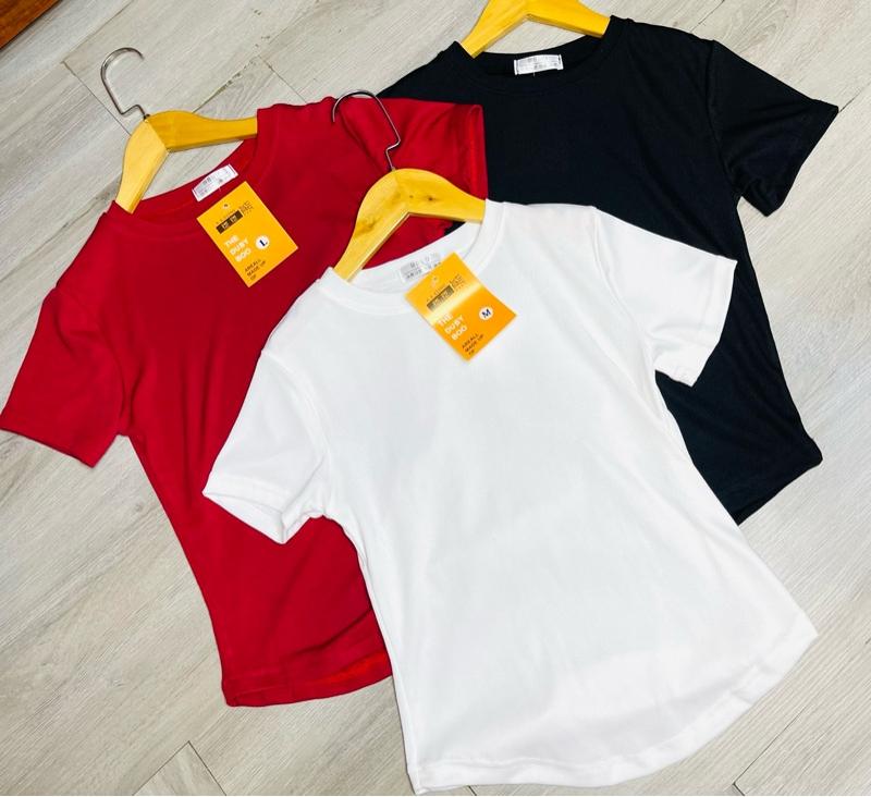 Product Introduction of Combo 3 Áo thun ôm body chất vải tăm siêu mềm mại co giãn 7