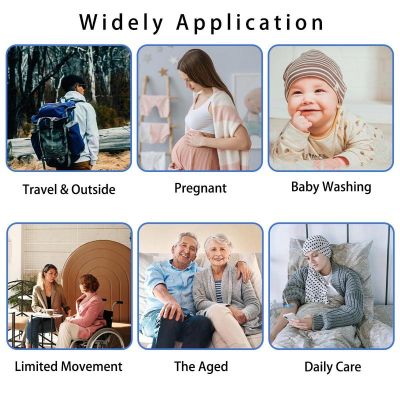 Portable Modern Water Bidet, 1 Count Foldable Personal Travel Bidet with 2 Pressure Option, Bathroom Accessories Electric Sprayer Toilet for Reduces Toilet Paper Usage By 50%/soothing Postpartum Care/perineal & Hemmoroid Treatment, Hygiene Products 8