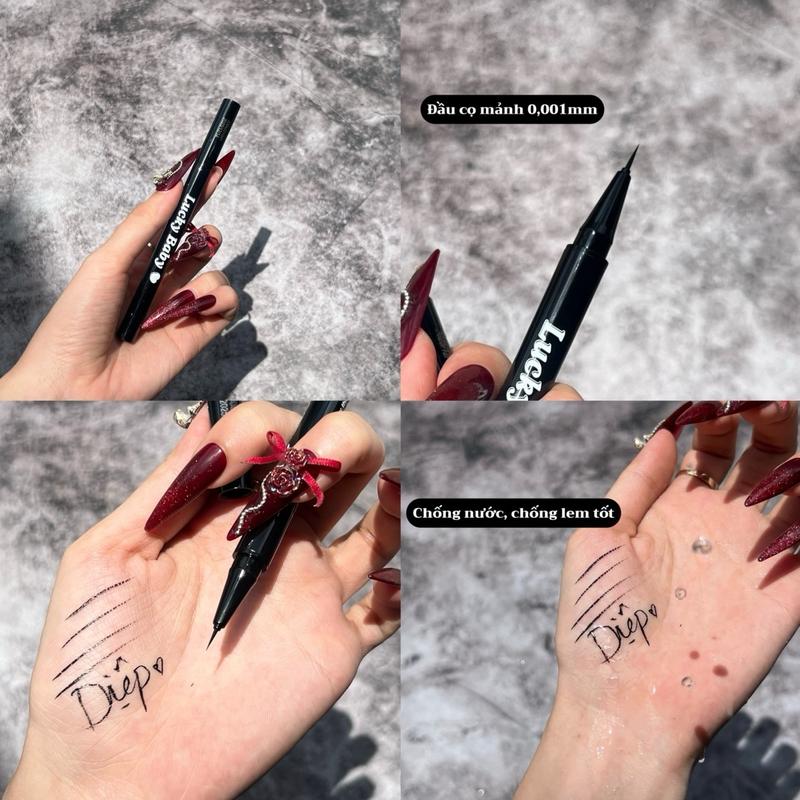 Kẻ Mắt Không Lem Trôi Gogotales Lucky Baby Siêu Mảnh. Cosmetic Mỹ Phẩm Son