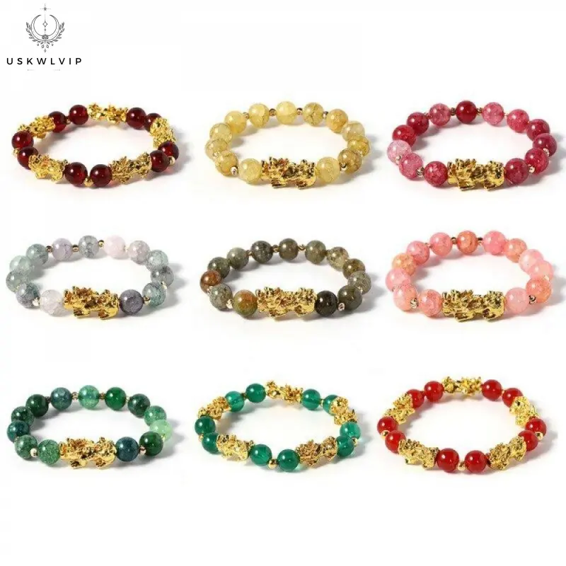 Pixiu Chinese Good Lucky Charm Bracelet For Women Men