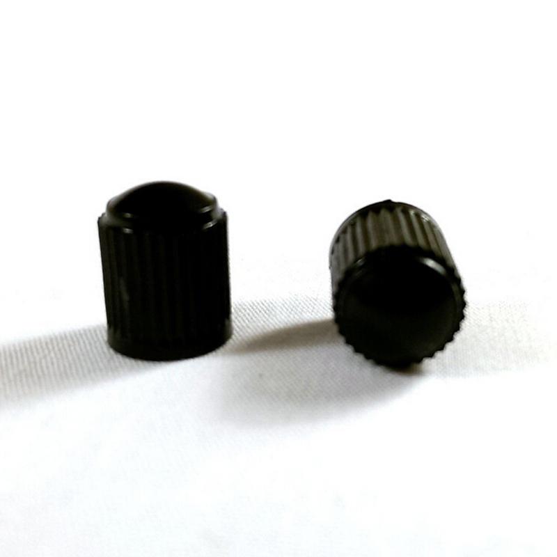 Mũ Van Bụi Bánh Xe Loại Nhựa Thông Dụng Màu Đen, Bộ 4 Chiếc, Thích Hợp Cho Ô Tô, Xe Đạp Và Xe Đạp 4