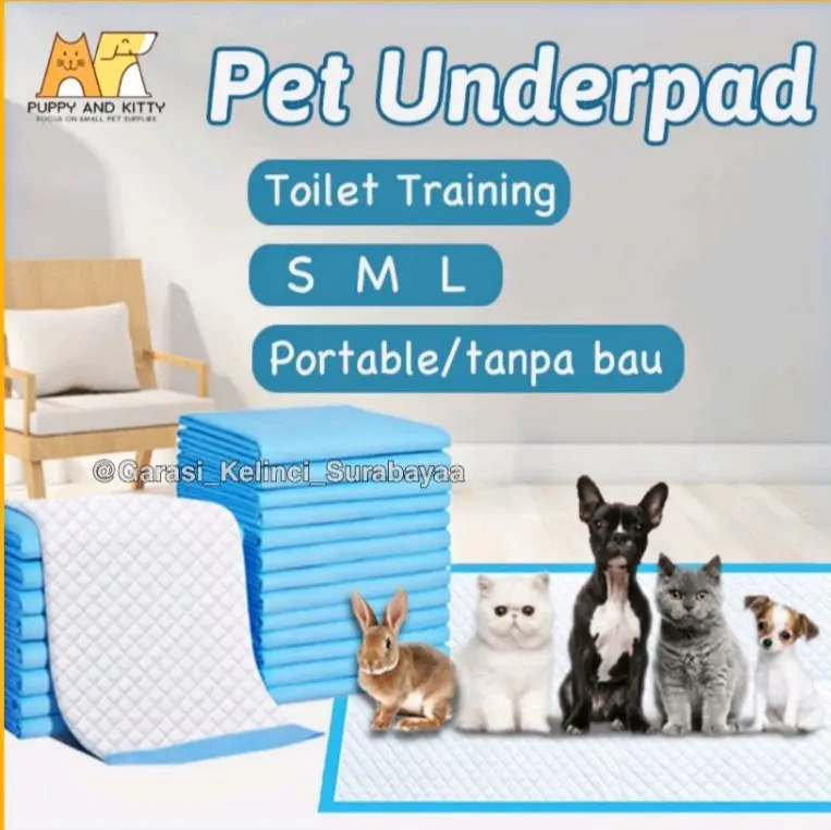 Pad Pipis Underpad Alas Pipis Anjing Kucing