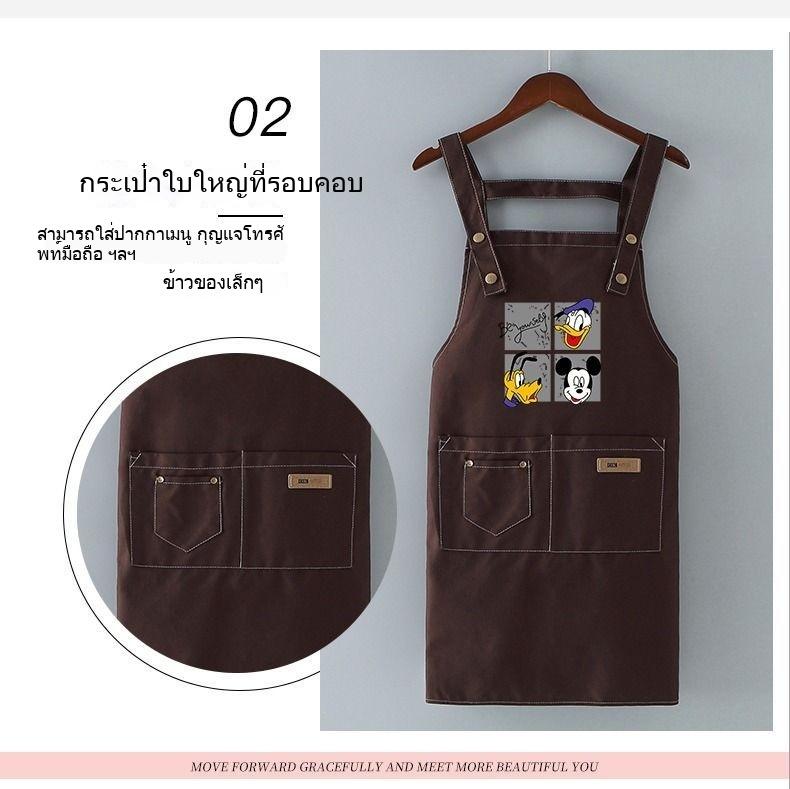 Product Introduction of ผ้ากันเปื้อน, ชุดป้องกันคนดังทางอินเทอร์เน็ตใหม่, สำหรับผู้หญิง, ทำจากผ้าฝ้ายแท้, เหมาะสำหรับใช้ในครัวเรือน, ครัว, จัดเลี้ยง, และเสื้อผ้าทำงาน, พิมพ์โลโก้ที่กำหนดเอง 5