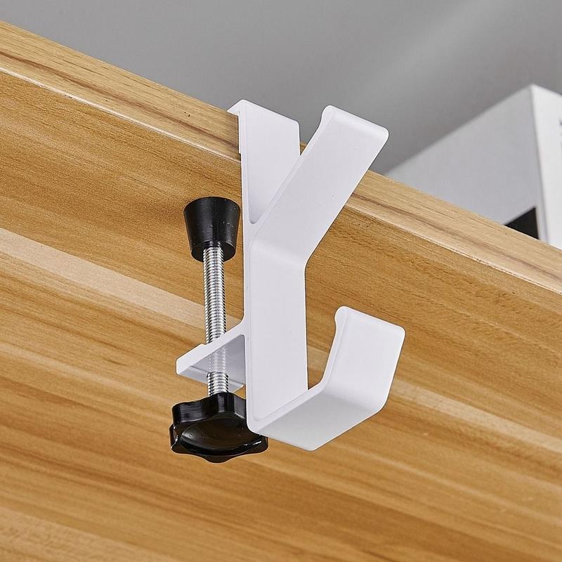 Product Introduction of New Wall Hanger Bag Hook Hanging Decorative Portable Purse Holder Multi-functional Removable Handbag Rack Desk 12