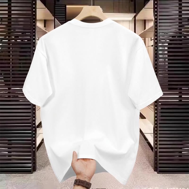 Product Introduction of Áo Thun Ngắn Tay, Chất Liệu Cotton Nguyên Chất, Thiết Kế In Hình Dáng Rộng Vừa Vặn, Hàng Mới Về, Cổ Tròn, Dáng Rộng Vừa Vặn, Dành Cho Nam 6