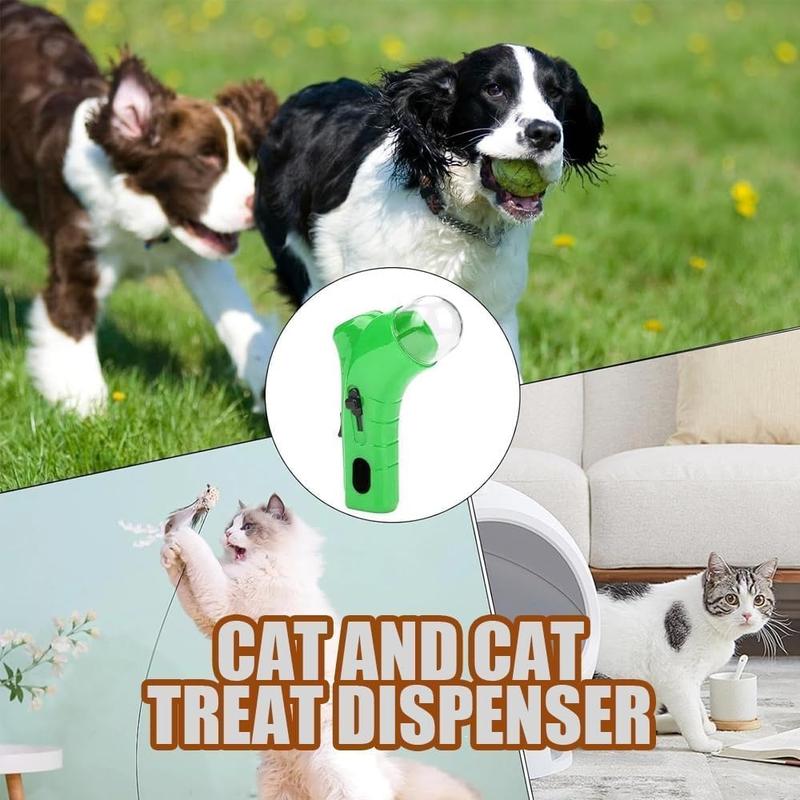 Pet Treat Shooter with Cat Comb, 2 Counts Interactive Pet Treat Launcher and Cat Comb, Cat Treat Gun Shooter, Puppy Award Snack Catapult Toy for Exercise & Play 8