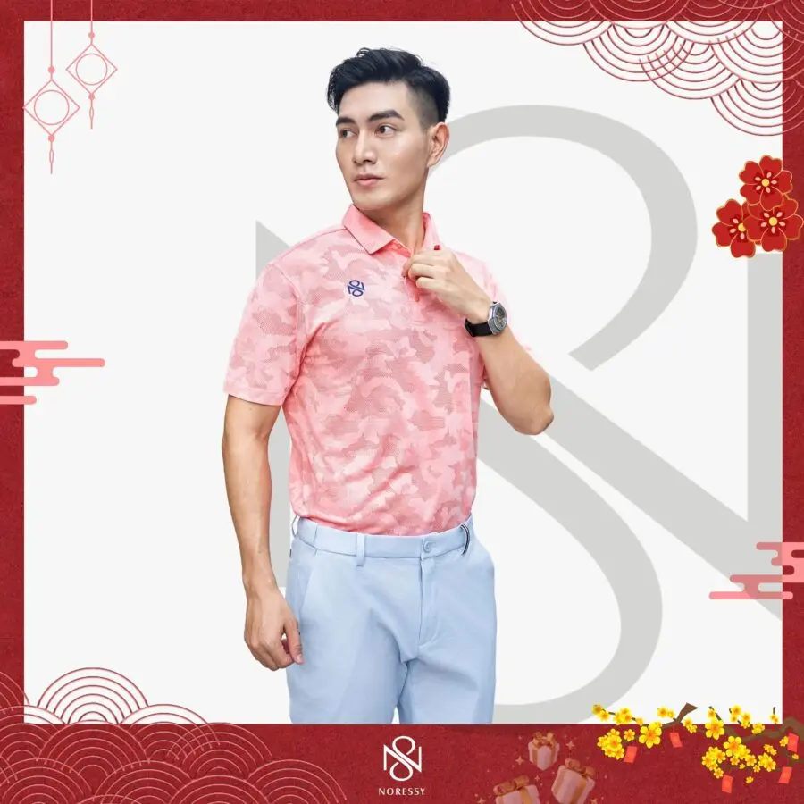 Áo Golf Nam Noressy Thanh Lịch Sang Trọng NRSPLM1035