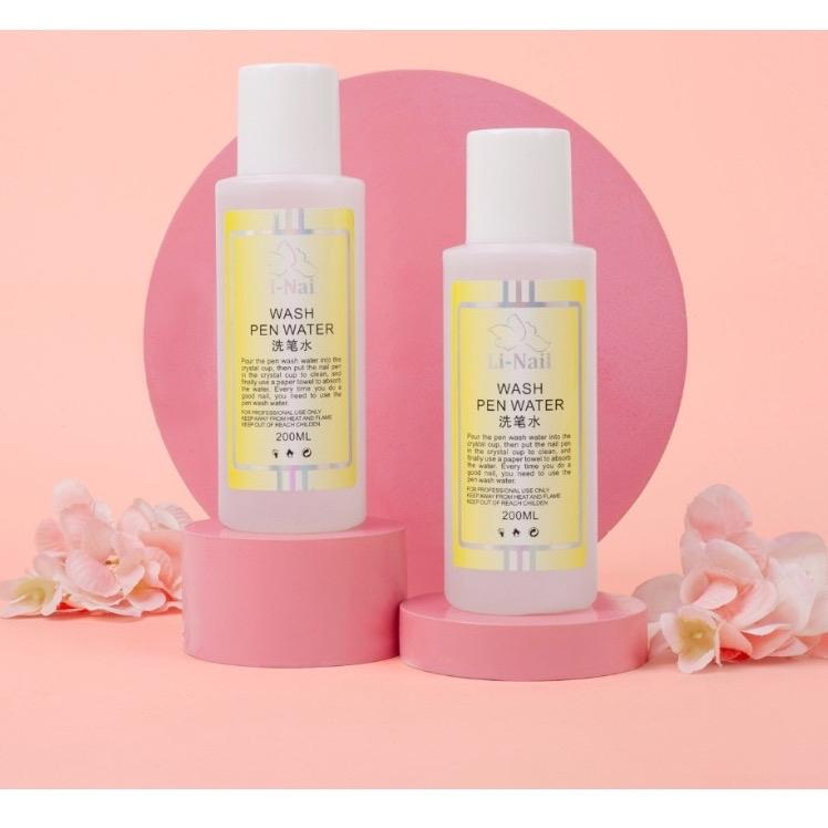 Nước rửa cọ Li Nail chuyên dụng cho ngành nail Phá Gel