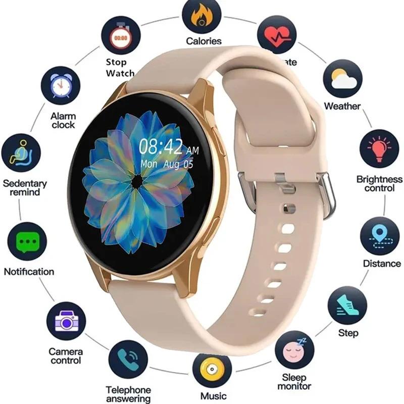 Đồng Hồ Thông Minh, Đa Chức Năng, Bán Chạy, Gọi Bluetooth Tròn, Dành Cho Nam Và Nữ, Đồng Hồ Thể Dục, Tương Thích Với Android Và IOS, Gọi Bluetooth 2024, [Thanh Toán Khi Nhận Hàng] 0