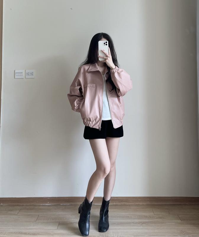 Áo Khoác Da Form Dáng Rộng Boxy 1 Lớp Miho House | BigBuy360 - bigbuy360.vn